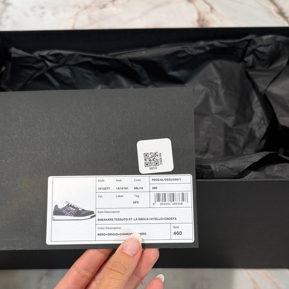 Versace Black Box with Gold Lettering - Picture 3 of 3